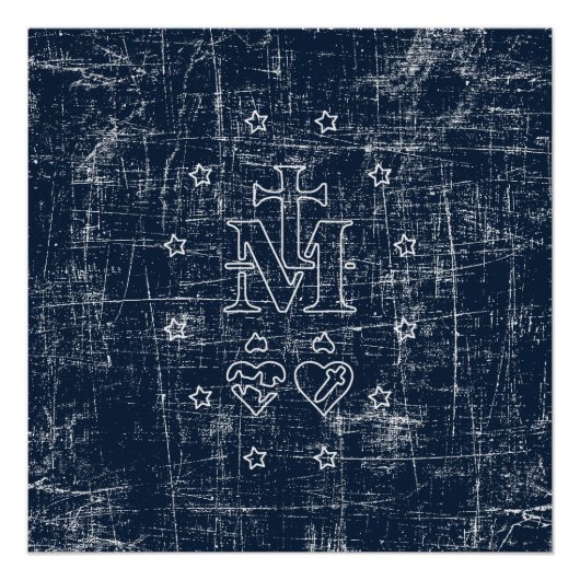 Affiche de médaille miraculeuse (Devant)