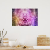 affiche de méditation (Cuisine)