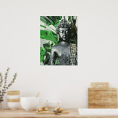 Affiche de méditation Bouddha paisible – Art mural (Cuisine)