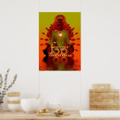 Affiche de méditations positives (Cuisine)