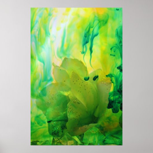 affiche de mélange aqua (Devant)