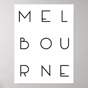 Affiche de Melbourne