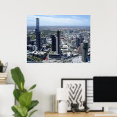 affiche de melbourne skyline de 14.95 (Bureau à domicile)