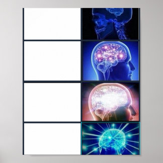 Affiche de mème personnalisée TRVMP