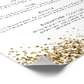 Affiche de menu de bar REGINA Yellow Gold Disco Le (Coin)