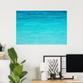 Affiche de mer paisible (Bureau à domicile)
