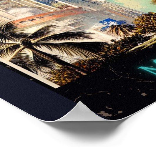 Affiche de Miami (Coin)