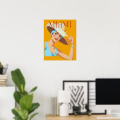 Affiche de Miami  (Bureau à domicile)