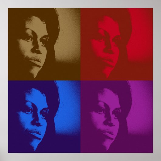 Affiche de Michelle Obama (Devant)