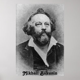 Affiche de Mikhail Bakunin
