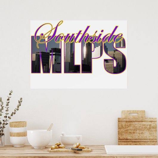 affiche de minneapolis côté sud (Cuisine)