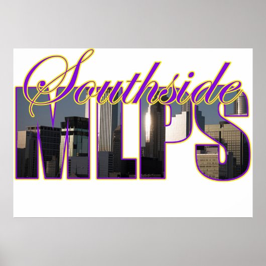 affiche de minneapolis côté sud (Devant)