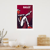 Affiche de mode Bally Shoes (Cuisine)