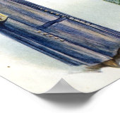 Affiche de mode édouardienne 1912 (Coin)