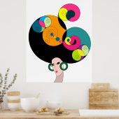 affiche de mode vintage (Cuisine)