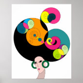 affiche de mode vintage (Devant)