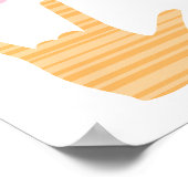 Affiche de modèles de langue des signes « Je t'aim (Coin)