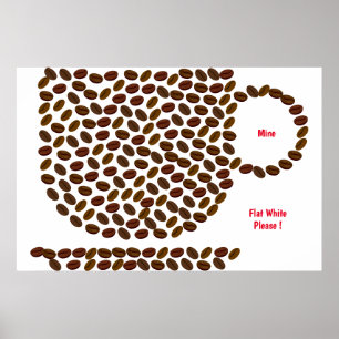 Affiche de mon type de café