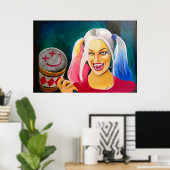 Affiche de monstre de papa (Bureau à domicile)