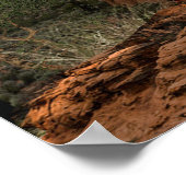 affiche de montagne cougar (Coin)