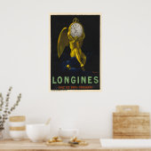 Affiche de montre Longines - Affiche de Cappiello (Cuisine)