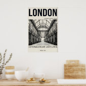 Affiche de monument de Londres Art mural de l'arca (Cuisine)