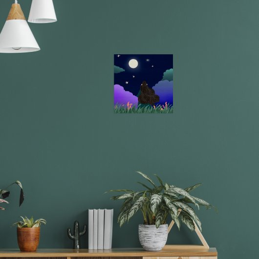 Affiche de Moonlit Dreamer Girl (Salon 1)