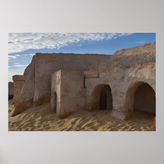 Affiche de Mos Espa sur la planète Tatooine (Devant)