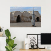 Affiche de Mos Espa sur la planète Tatooine (Bureau à domicile)