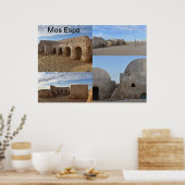 Affiche de Mos Espa sur la planète Tatooine (Cuisine)