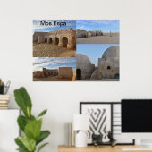 Affiche de Mos Espa sur la planète Tatooine (Bureau à domicile)