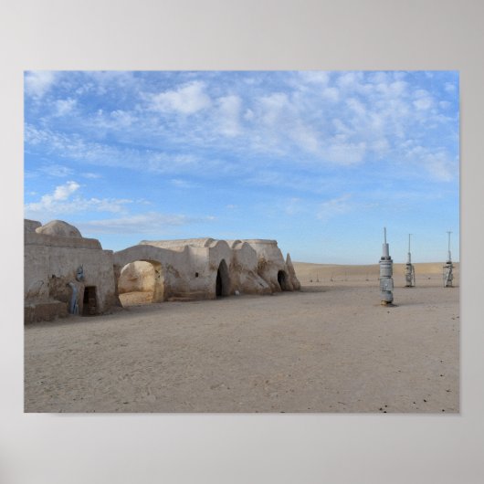 Affiche de Mos Espa sur la planète Tatooine (Devant)