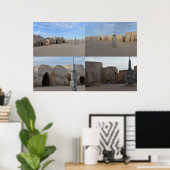 Affiche de Mos Espa sur la planète Tatooine (Bureau à domicile)