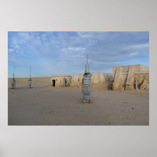 Affiche de Mos Espa sur la planète Tatooine (Devant)