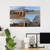 Affiche de Mos Espa sur la planète Tatooine (Bureau à domicile)