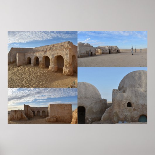 Affiche de Mos Espa sur la planète Tatooine (Devant)