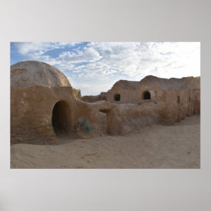 Affiche de Mos Espa sur la planète Tatooine