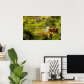 Affiche de motivation du proverbe irlandais (Bureau à domicile)