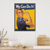 Affiche de motivation 'Nous pouvons le faire' (Cuisine)