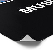 Affiche de motivation pour la musique gramophone r (Coin)