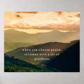 Affiche de motivation pour la vie de Wall art (Devant)