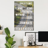 Affiche de motivation pour le cyclisme (Bureau à domicile)