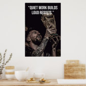 Affiche de motivation pour un travail discret pour (Cuisine)