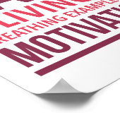 Affiche de motivation typographique (Coin)