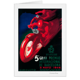 Affiche de moto de Premio Internat'l de mamie 5