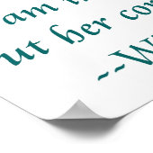 Affiche de mots stupides Shakespeare (Coin)