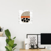 Affiche de mur d'art OOTD #1 (Bureau à domicile)