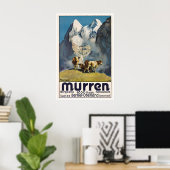 Affiche de Murren Art suisse Suisse Impression Ber (Bureau à domicile)