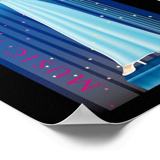 Affiche de Music Muse (Coin)