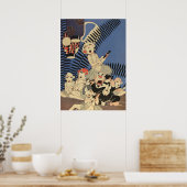 Affiche de musique Art Déco vintage – Groupe Ukule (Cuisine)